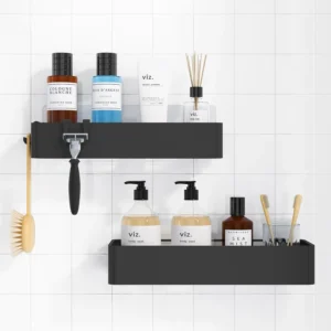 2-Pack Adhesive Shower Organizer