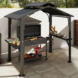 Outdoor Hardtop Grill Gazebo/Canopy
