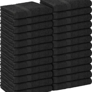 24-Pack Salon Towels, Highly Absorbent Cotton